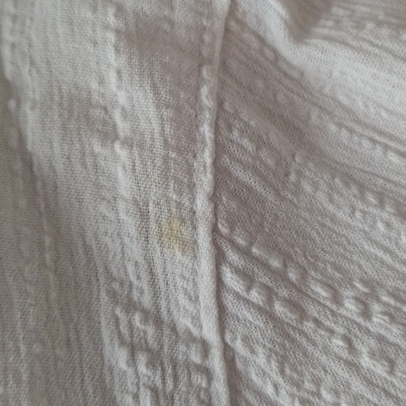 The Frankie shop textured oversized white button down shirt sz M - Picture 9 of 10